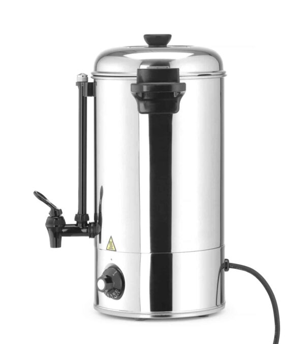 Ūdens sildīšanas iekārta ar viena slāņa sieniņām, 9L, Sudraba, 230V/2200W, 340x227x468mm, 209882, Hendi