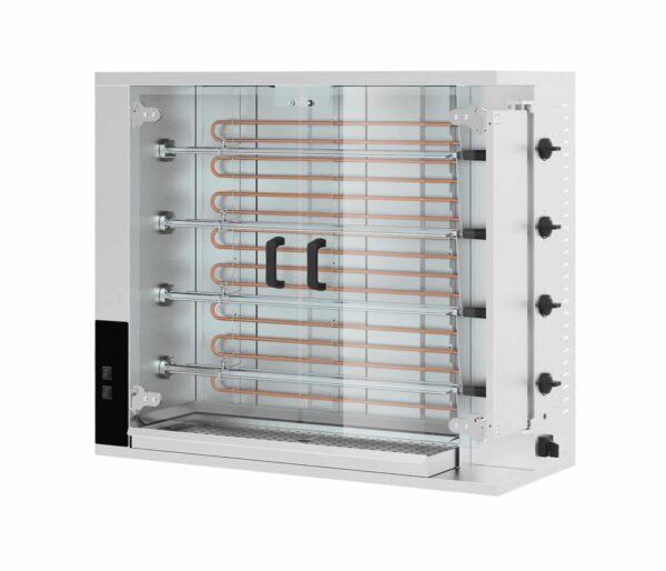 Elektriskais vistas gaļas cepšanas iesms, 4 līmeņu, 400V/12000W, 1150x550x980mm, 221471, Hendi