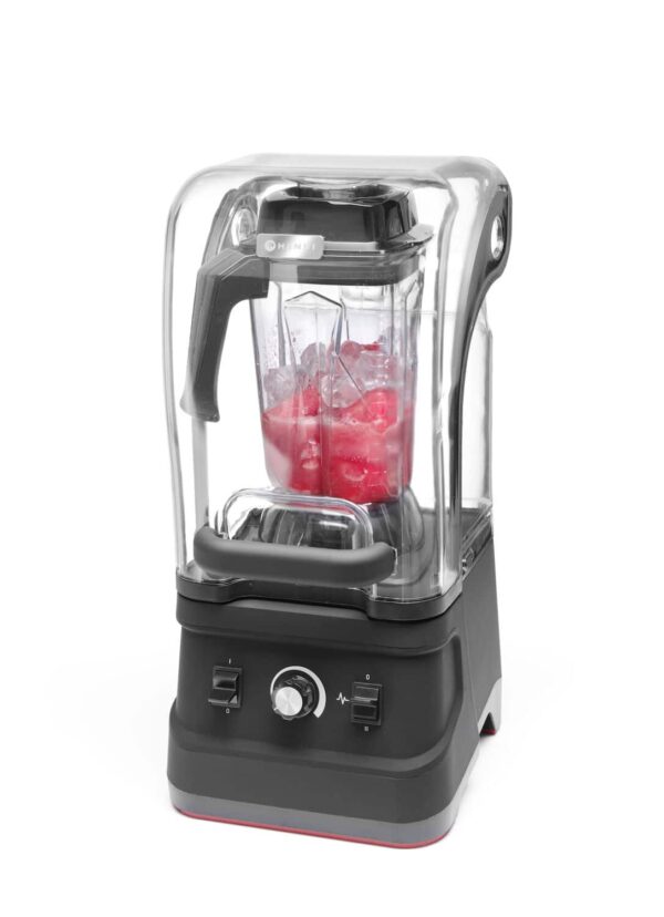 Bārmeņā blenderis ar skaņu izolējošu korpusu, 230V/1680W, 252x258x(H)547mm, 230688, Hendi