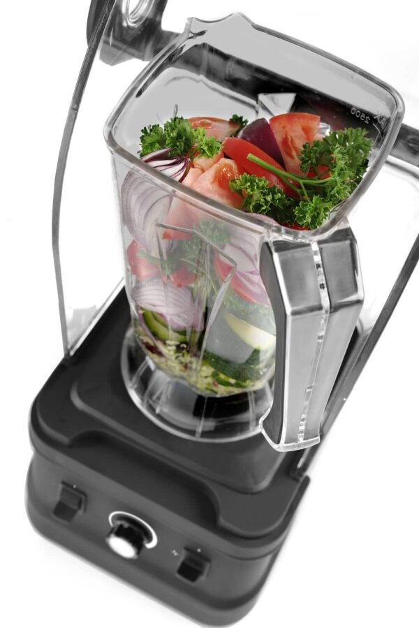 Bārmeņā blenderis ar skaņu izolējošu korpusu, 230V/1680W, 252x258x(H)547mm, 230688, Hendi