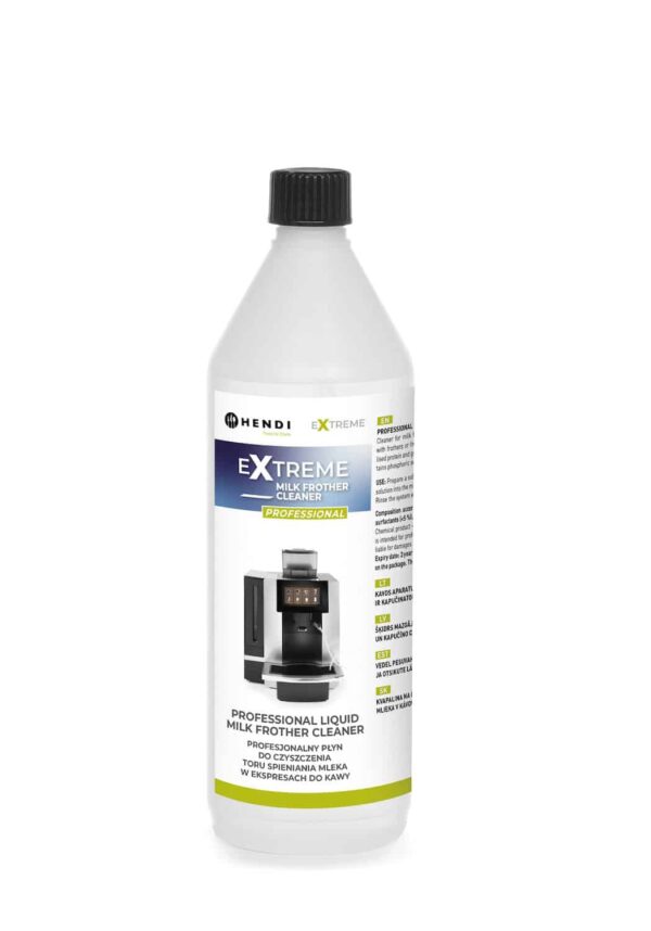 Extreme Milk Frother Cleaner Šķidrs mazgājamais līdzeklis piena putošanas caurulīšu skalošanai, pudele, 231296, Hendi