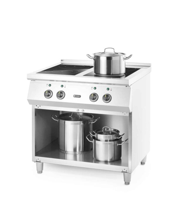 4 degļu indukcijas plīts, 400V/17000W, 800x700x870mm, 237687, Hendi