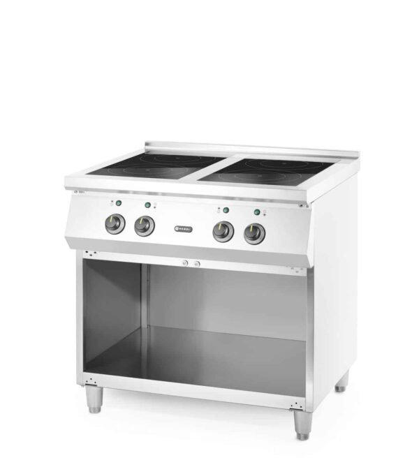 4 degļu indukcijas plīts, 400V/17000W, 800x700x870mm, 237687, Hendi