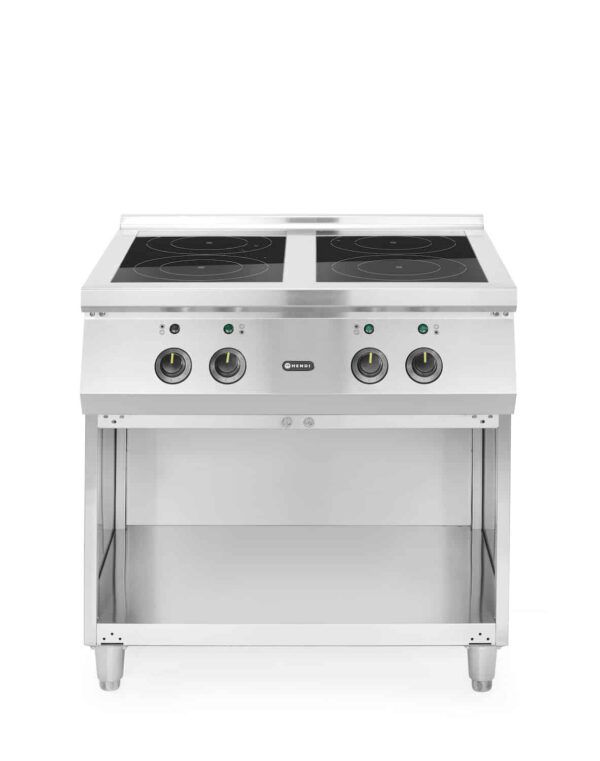 4 degļu indukcijas plīts, 400V/17000W, 800x700x870mm, 237687, Hendi