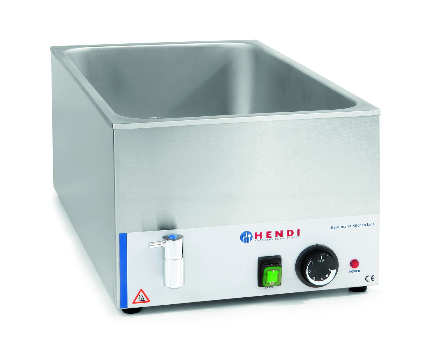 238912_1_4.jpg Elektriskais marmīts, Kitchen Line, 230V/1200W, 340x540x250mm, 238912, Hendi