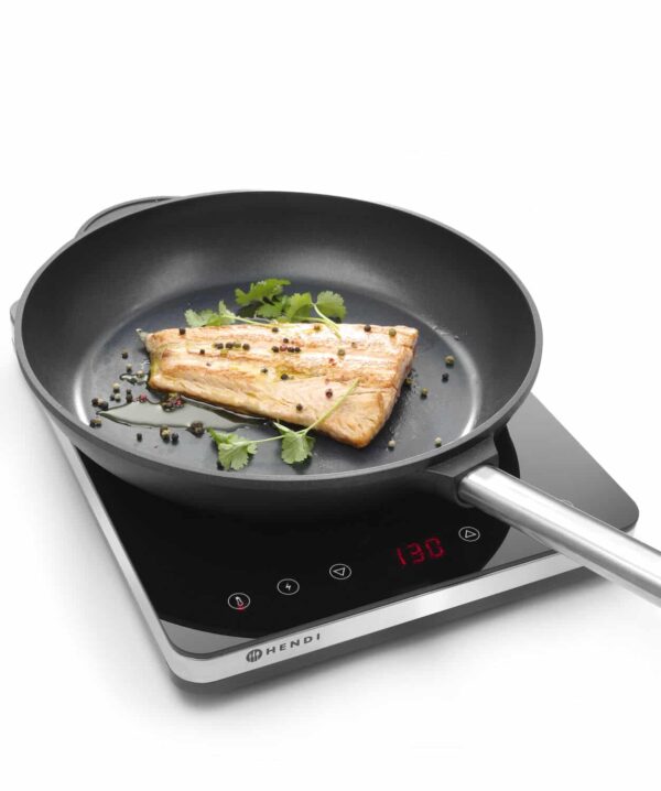Indukcijas plīts 2000, Kitchen Line, 230V/2000W, 296x370x46mm, 239230, Hendi