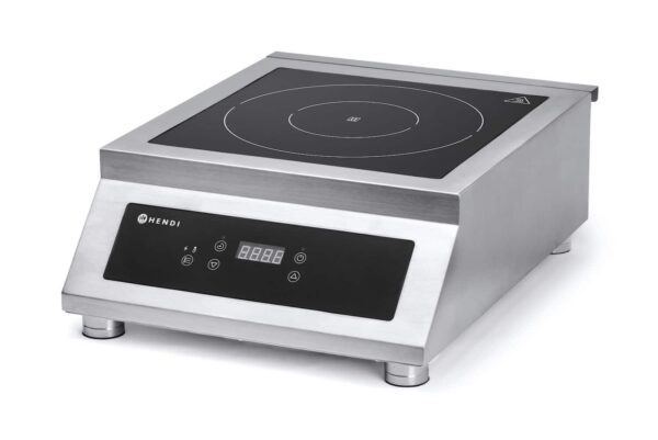 Indukcijas plīts 5000 D XL, Profi Line, 400V/5000W, 398x515x168mm, 239322, Hendi