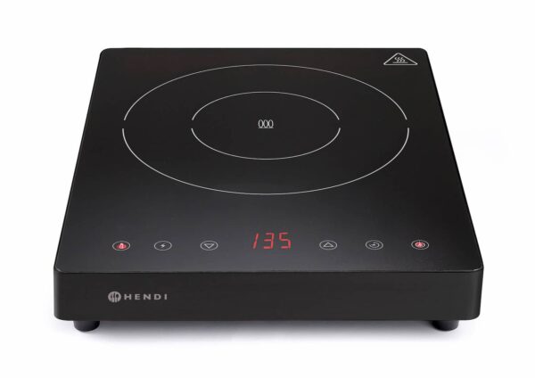 Indukcijas plīts 2000 W, Kitchen Line, 230V/2000W, 293x373x56mm, 239391, Hendi