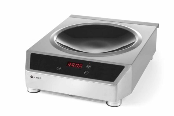 Indukcijas plīts Wok 3500, Profi Line, Indukcijas iekārta, 230V/3500W, 340x450x120mm, 239766, Hendi