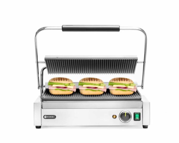 Kontaktgrils Panini XL, 230V/2700W, 548x415x210mm, 263624, Hendi