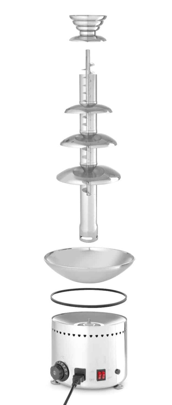 Šokolādes strūklaka, 5 līmeņi, 230V/265W, ø330x700mm, 274156, Hendi