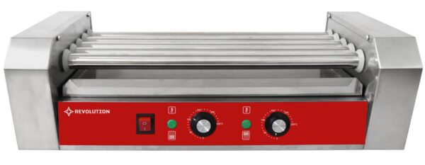 Rullīšu sildītājs desiņām – 5 rullīši, 5 rullīši, 230V/850W, 282724, Revolution