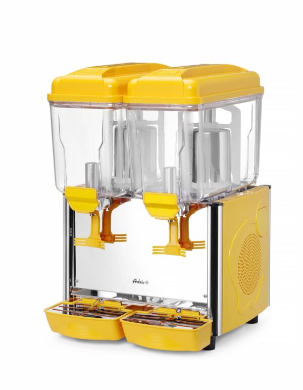 Sulas dispensers 2x12 l, 24L, 230V/370W, 430x430x(H)640mm, 425206, Hendi