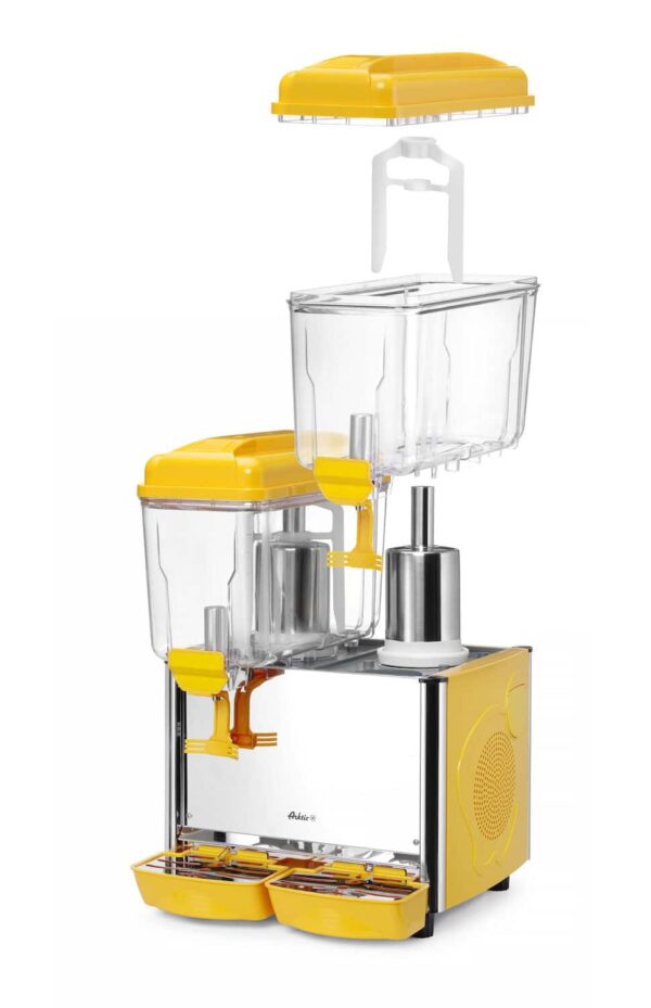 Sulas dispensers 2x12 l, 24L, 230V/370W, 430x430x(H)640mm, 425206, Hendi