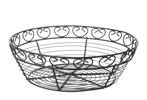 Stiepļu grozs, dekoratīvs, apaļš, ø250x80mm, 425862, Hendi