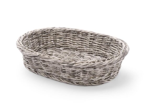 Grozs konditorejas izstrādājumiem, ovāls, Gaiši pelēks, 320x230x70mm, 426647, Hendi