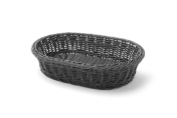 Grozs konditorejas izstrādājumiem, ovāls, Melns, 320x230x70mm, 426654, Hendi