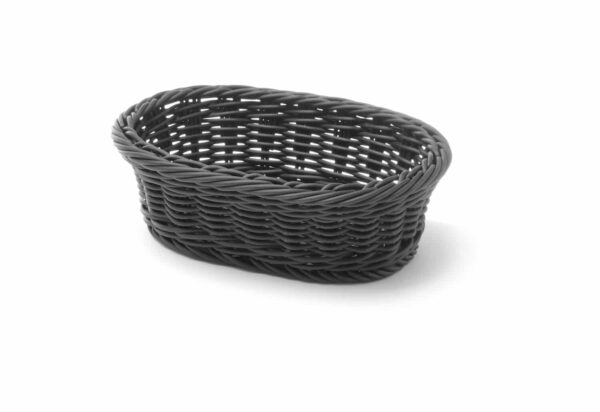 Grozs konditorejas izstrādājumiem, ovāls, Melns, 190x120x60mm, 426777, Hendi