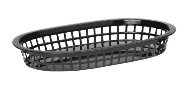Maizes grozs, ovāls, Melns, 6 gab., 275x175x38mm, 426890, Hendi