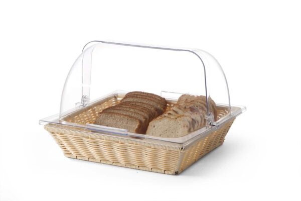 Grozs ar atgrūžamu vāku, Grozs un vāks, GN 2/3, 365x335x245mm, 426968, Hendi