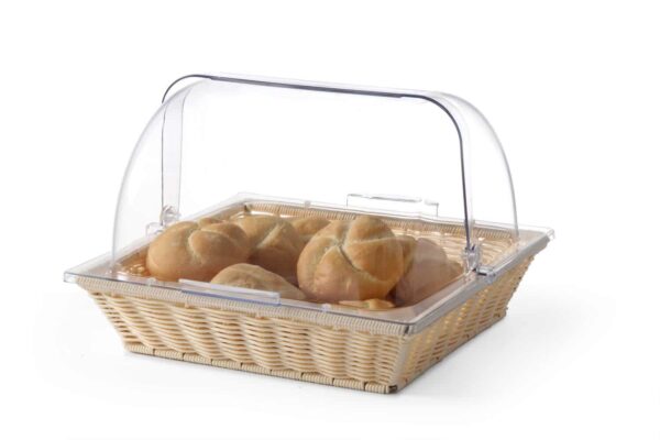 Grozs ar atgrūžamu vāku, Grozs un vāks, GN 2/3, 365x335x245mm, 426968, Hendi