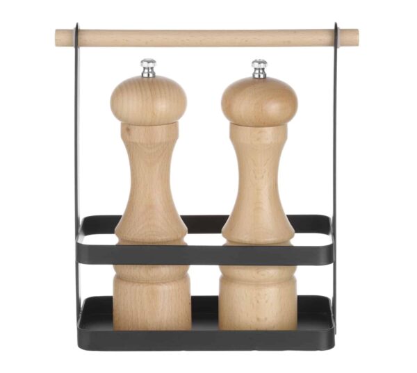 Kaste galda piederumiem, melna, 230x100x240mm, 427040, Hendi
