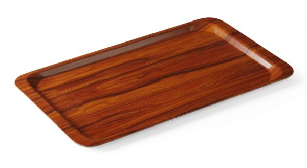 Laminēta servēšanas paplāte, taisnstūrveida, Sarkankoks, 325x530mm, 507230, Hendi