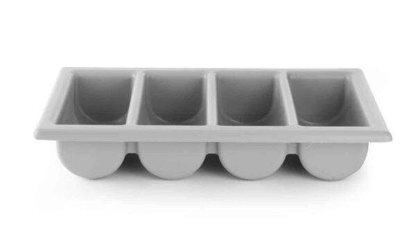 Galda piederumu konteiners GN 1/1, Gaiši pelēks, 530x325x100mm, 552308, Hendi