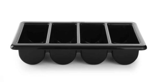 Galda piederumu konteiners GN 1/1, Melns, 530x325x100mm, 552315, Hendi