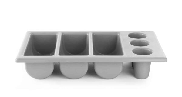 Galda piederumu konteiners GN 1/1, Gaiši pelēks, 530x325x105mm, 552353, Hendi