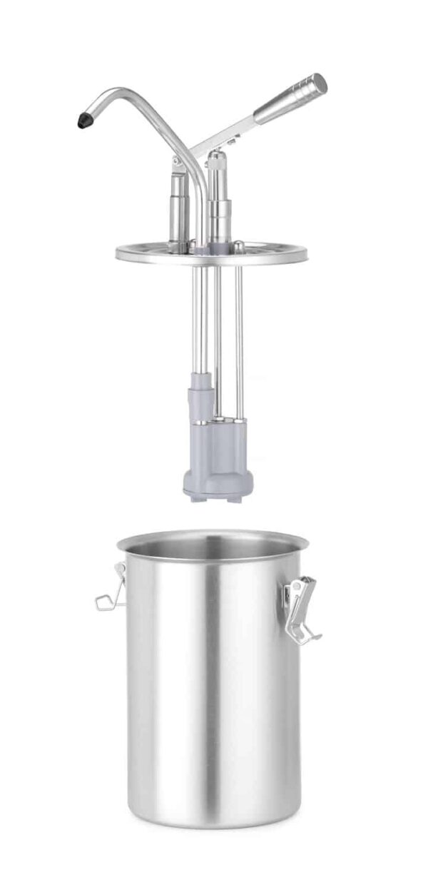 Nerūsējošā tērauda mērces tvertne ar dozatoru, 4,5L, xx420mm, 558102, Hendi