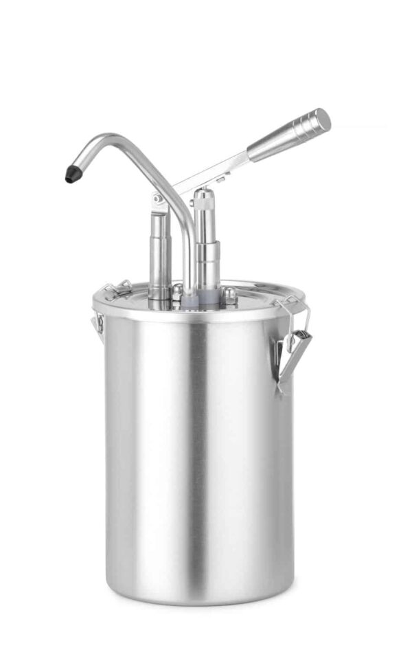 Nerūsējošā tērauda mērces tvertne ar dozatoru, 4,5L, xx420mm, 558102, Hendi
