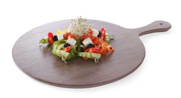 Servēšanas plāksne ar rokturi – ozola koksnes imitācija, 424x300x15mm, 561300, Hendi