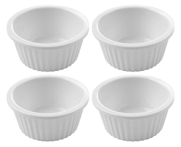 Keramikas podiņš - 4 gab, 35 ml, 0,035L, 4 gab., ø60x25mm, 565643, Fine Dine