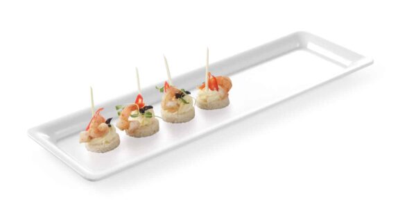 Banketu paplāte GN no porcelāna, GN 2/4, 530x163x20mm, 566053, Fine Dine