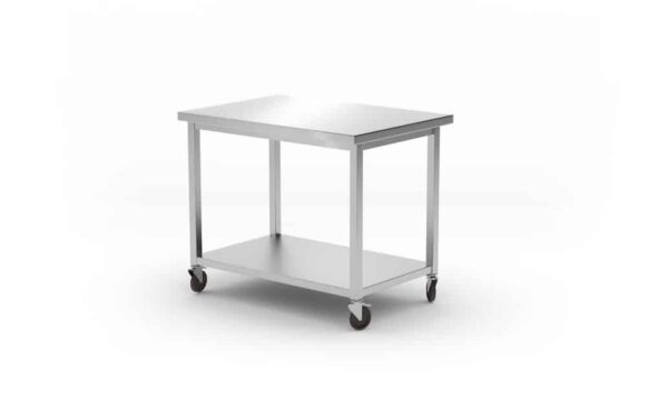 Transportēšanas galds, ar plauktu – saliekams, Kitchen Line, 1000x700x850 mm, 1000x700x850mm, 815786, Hendi
