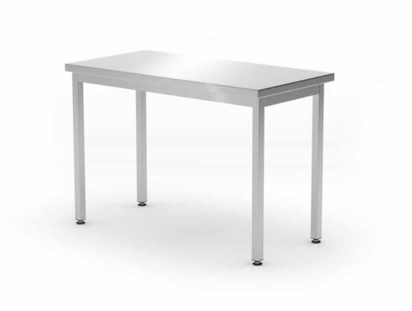 Darba galds Budget Line bez plaukta – saliekams, dziļums – 600 mm, Budget Line, 1200x600x850mm, 817087, Hendi