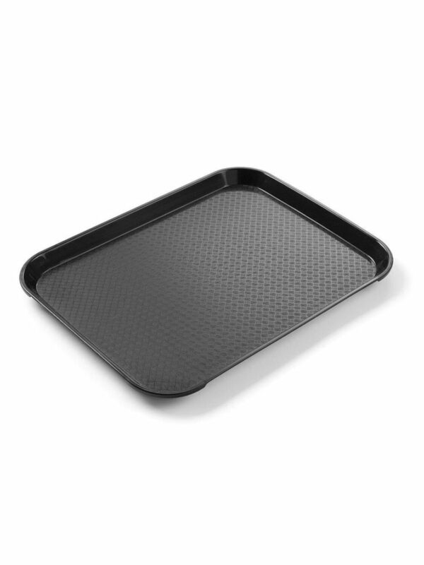 Mazā paplāte no polipropilēna „Fast Food”, Melns, 265x345x20mm, 878750, Hendi