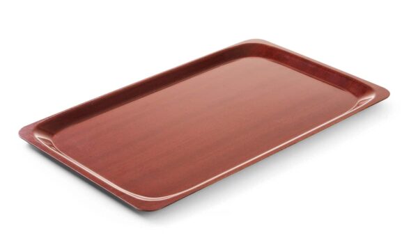 Servēšanas paplāte Capri, sarkankoks, 325x530mm, CA3253E73, Cambro