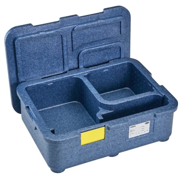 Cam GoBox 4 kameru izolācijas konteiners, Zils, 480x350x167mm, EPPMD4835159, Cambro