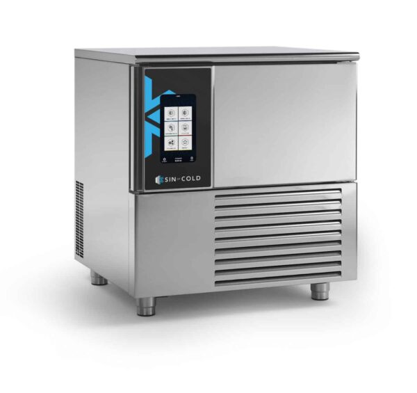 Daudzfunkcionāls ātrais dzesētājs 5x GN 1/1 vai 600x400, 5x GN 1/1 vai 5 cepešpannas 600x400 mm, 230V/1750W, FT5.20 TOP PLUS, SIN of COLD