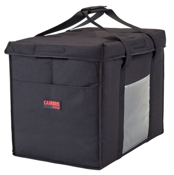 Siltumu izolējoša transportēšanas soma, salokāma, universāla, ietilpība: aptuveni 78 l, 78L, Melns, 535x355x430mm, GBD211417110, Cambro