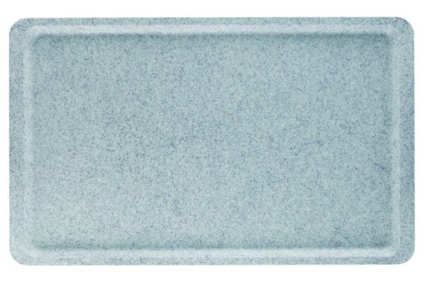 Versa poliestera paplāte ar plakanu malu, granīts, granīta, 370x530mm, GZ3980A83, Cambro