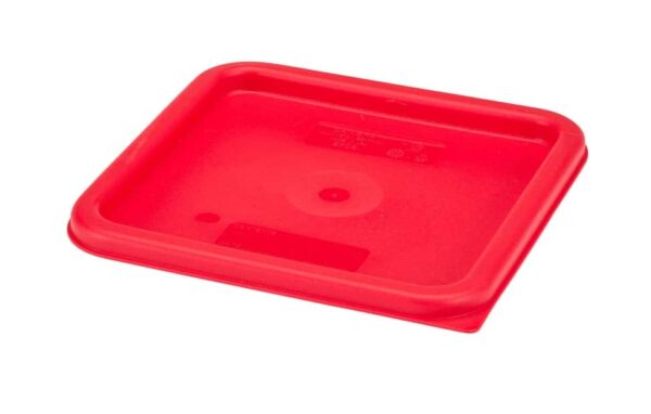 CamSquare konteinera vāks no 5,7 l un 7,6 l tvertnei, sarkana krāsa, Sarkans, 227x227x16mm, SFC6451, Cambro