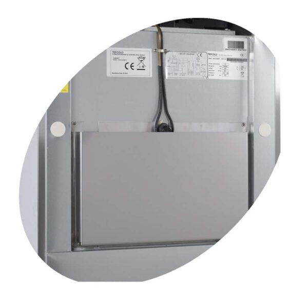 Ledusskapis, 466 l, 680x700x2010 mm, RK505, Tefcold
