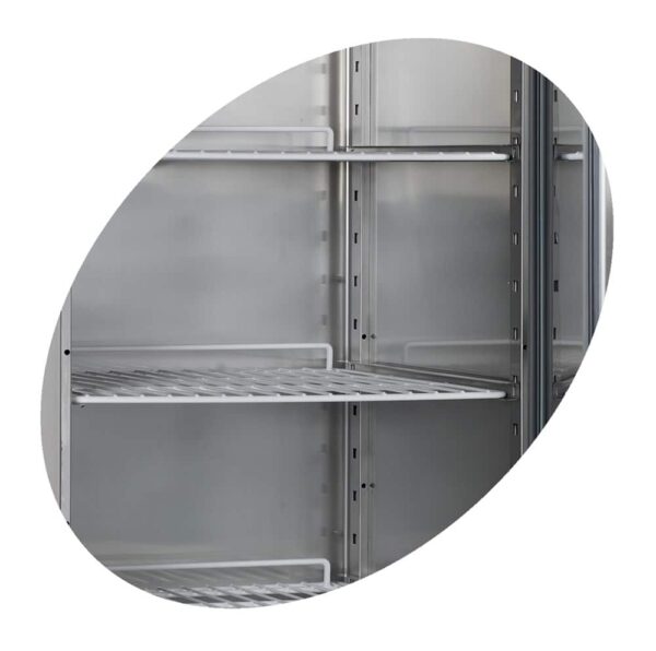 Ledusskapis, 466 l, 680x700x2010 mm, RK505, Tefcold