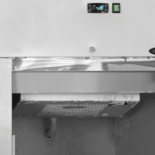 Divvietīgs ledusskapis, 1166 l, 1340x845x2000 mm, GN2/1, GUC140, Tefcold