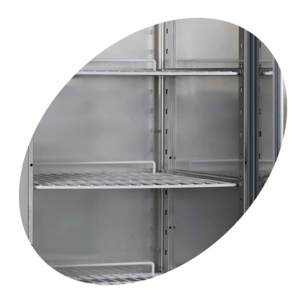 Ledusskapis, 976 l, 1340x700x2010 mm, RK1010, Tefcold