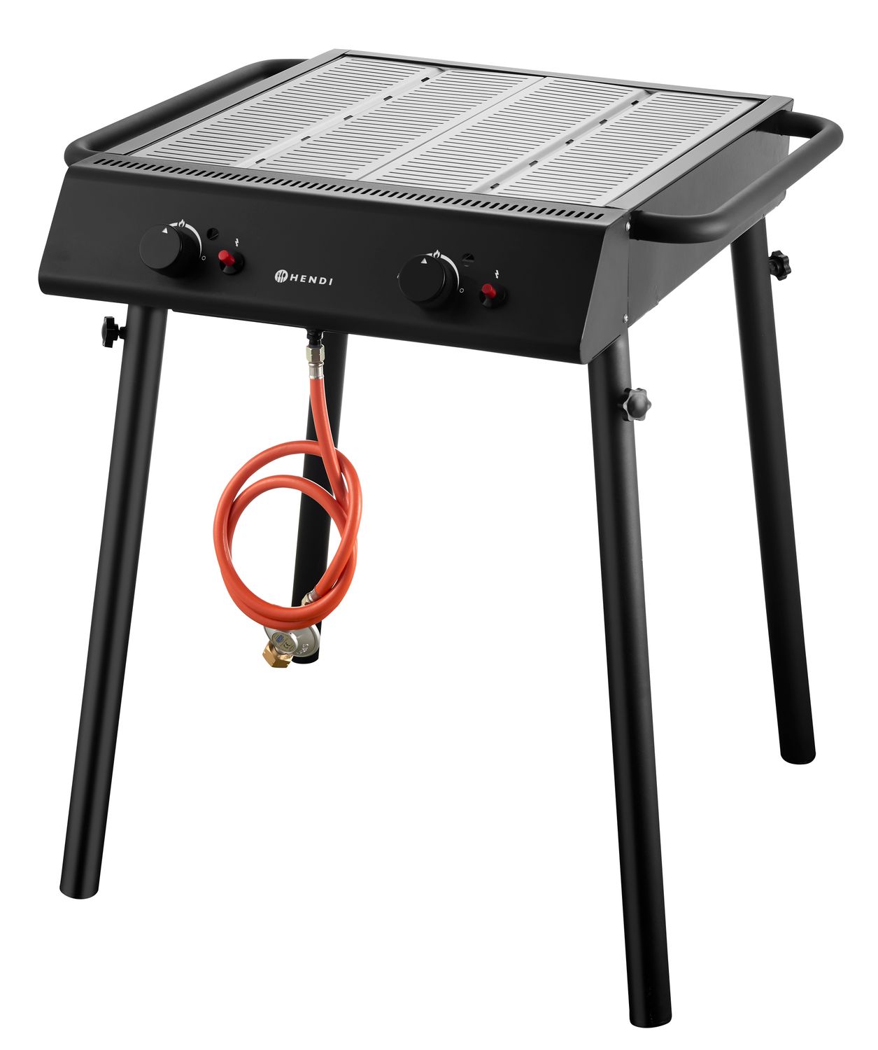 148631_03 Xantos Black Gāzes grils , HENDI, Melns, 9,5kW, 770x710x(H)870mm