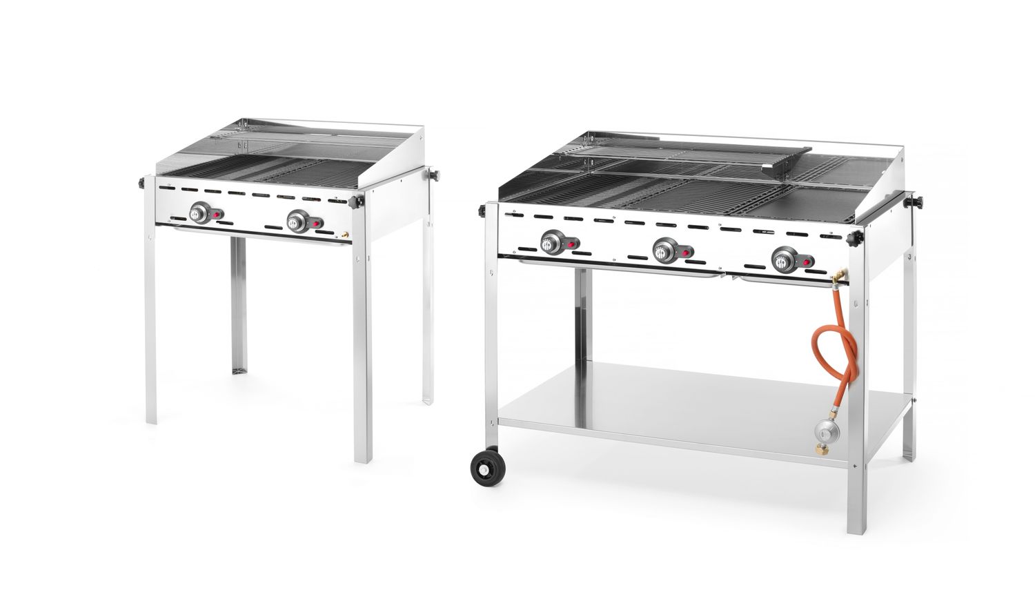 149591_149508_OBW_2024_01 Gāzes grils Grill Green Fire Profi - 3 gāzes degļi, HENDI, Profi Line, 17,4kW, 1078x612x(H)825mm